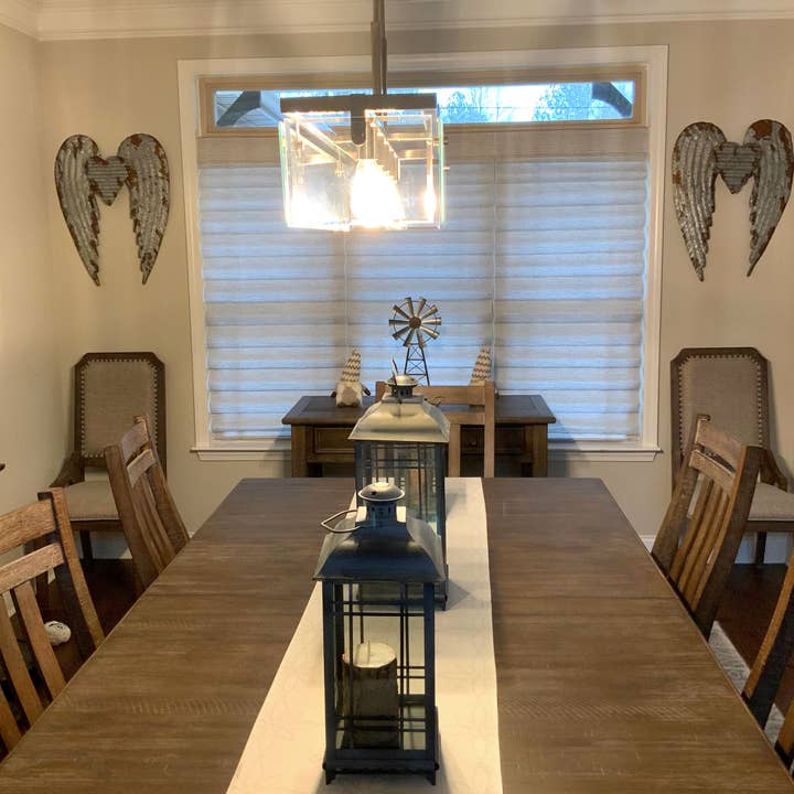 Zeckos - Vendita all'ingrosso Decorazione da parete 3D - Scultura da parete in metallo rustico con ali d'angelo3