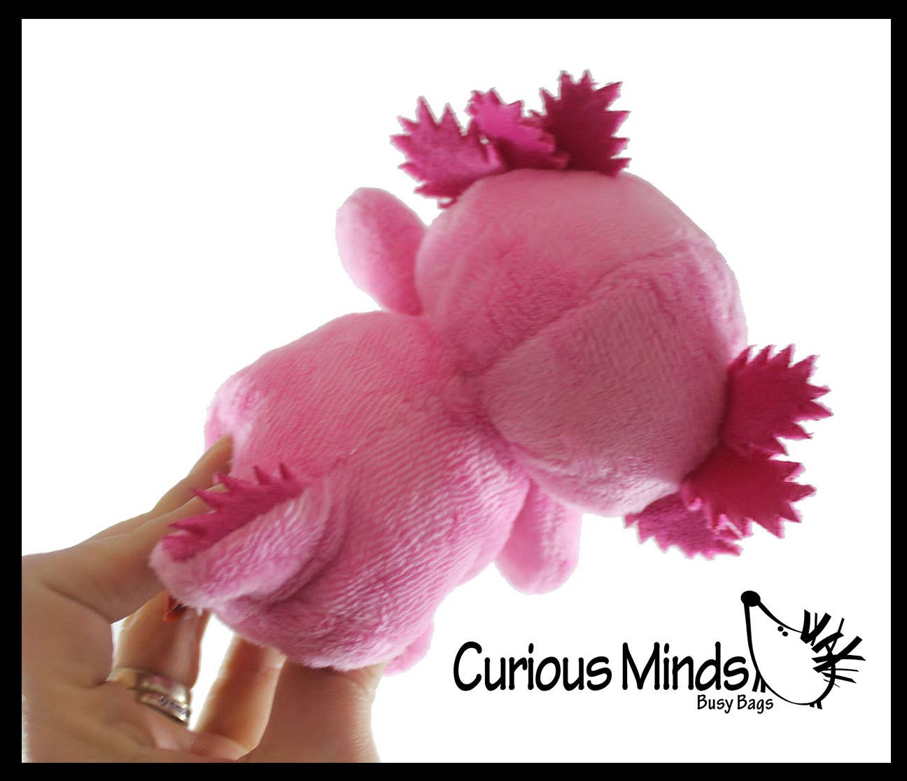 Curious Minds Toys – Engroshandel Plyslegetøj - Børn og baby – 1 Søde små 5" Axolotl overdådige udstoppede dyr - yndig Wa1
