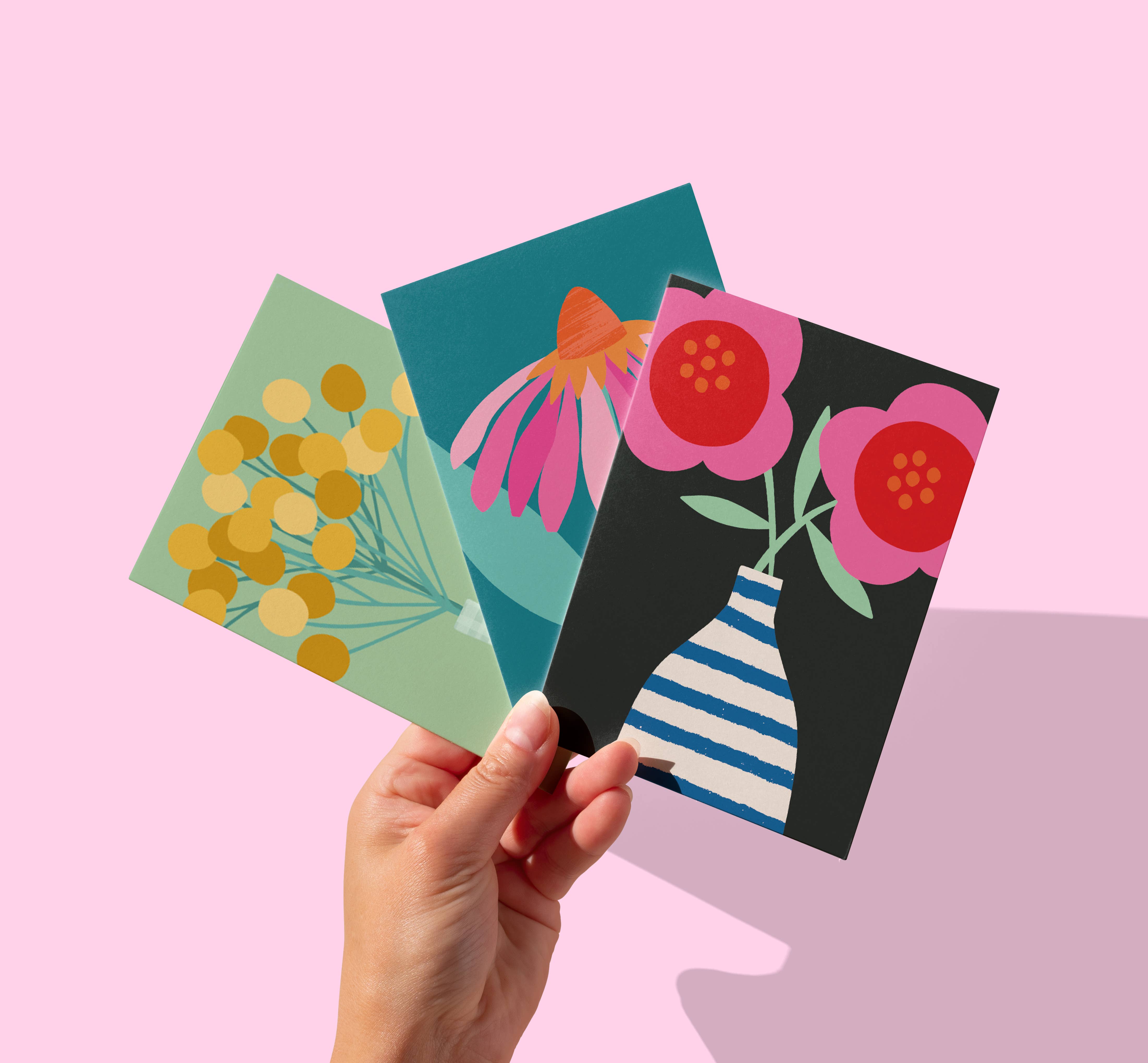 Joanne de Pace Design Studio - Wholesale Everyday Greeting Card - Floral Greeting Cards | Female Birthday Cards | Floral Art3