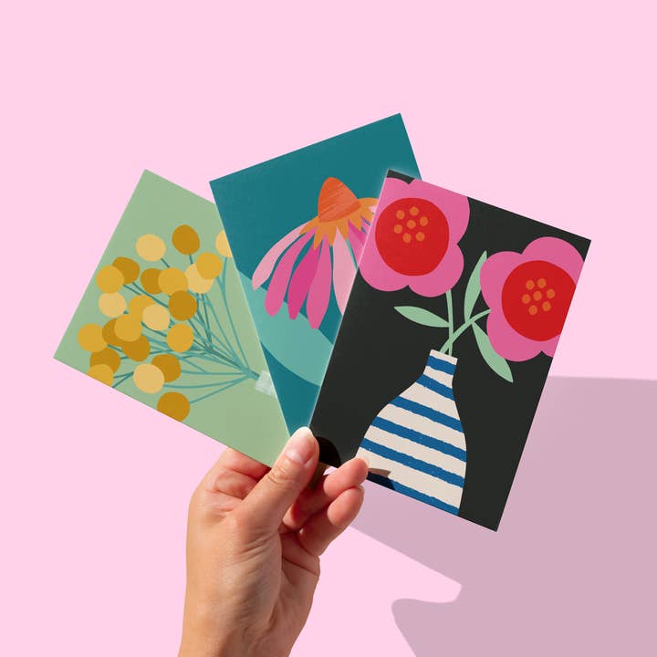 Joanne de Pace Design Studio - Wholesale Everyday Greeting Card - Floral Greeting Cards | Female Birthday Cards | Floral Art3