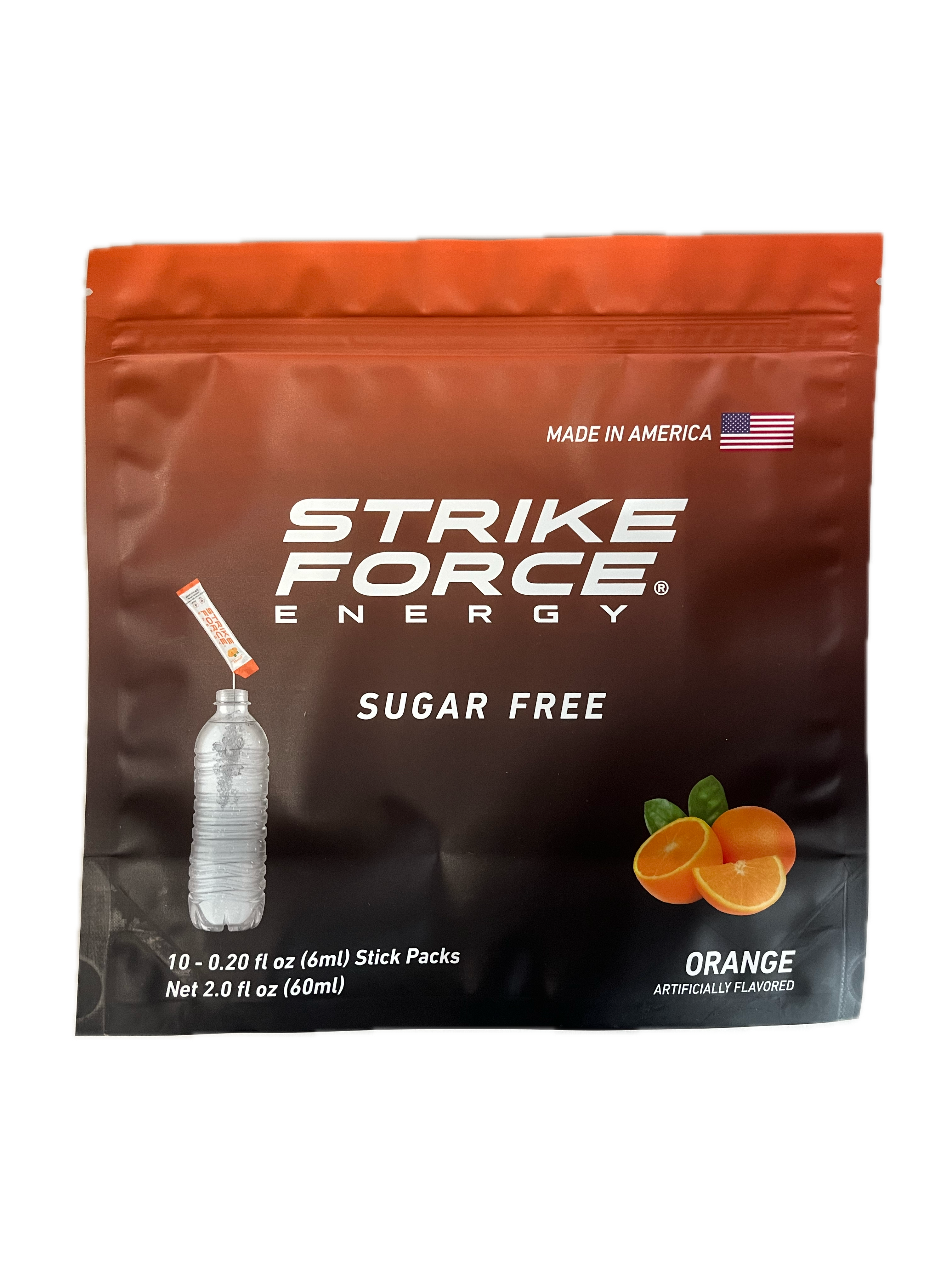 Strike Force Beverage - Wholesale Beverage Mix - 10 Count - Orange0