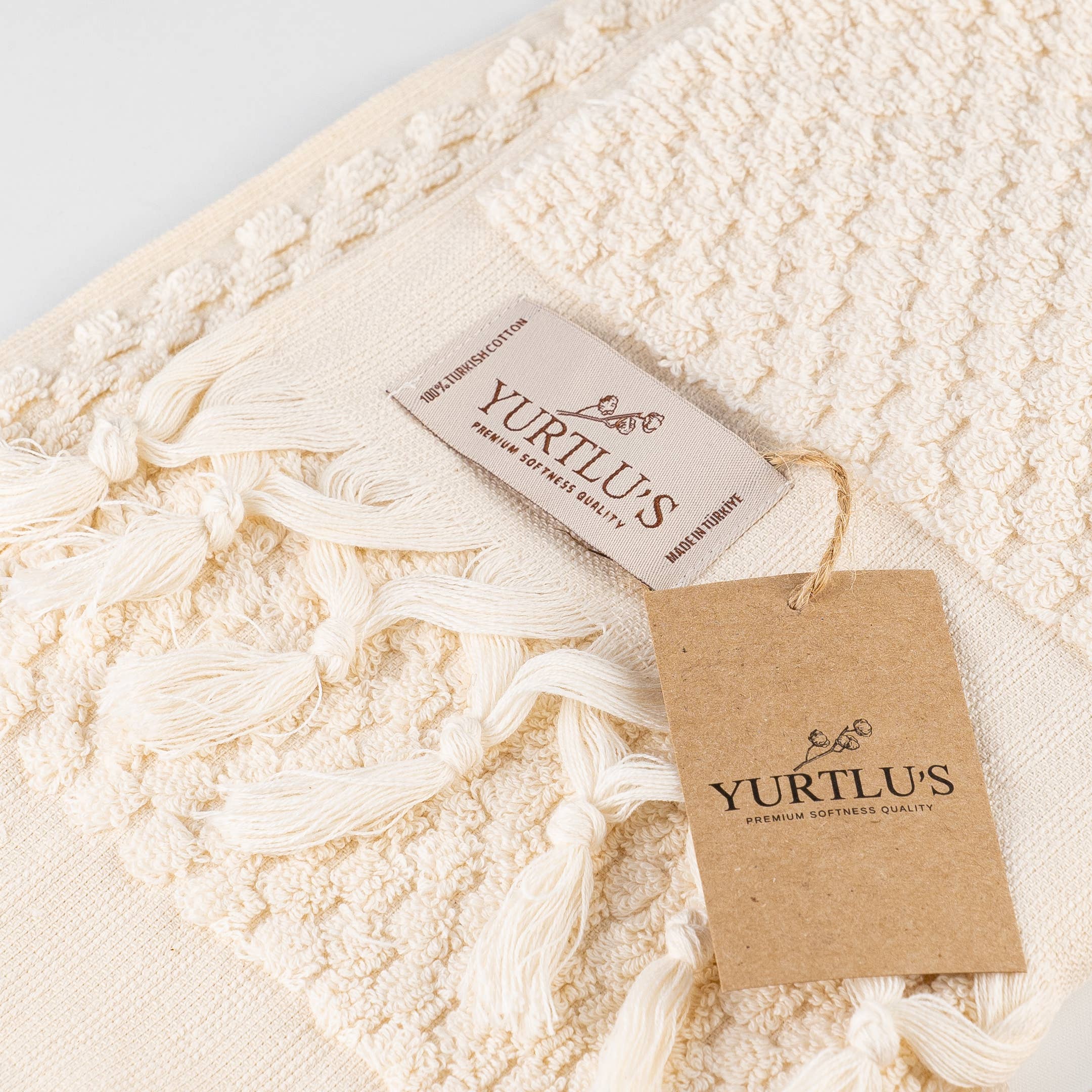 YURTLUS – wholesale Hand towel – Organic Bubble Series- Hand Towel 18x 37,Soft Thick Towel, Kitchen Towel29