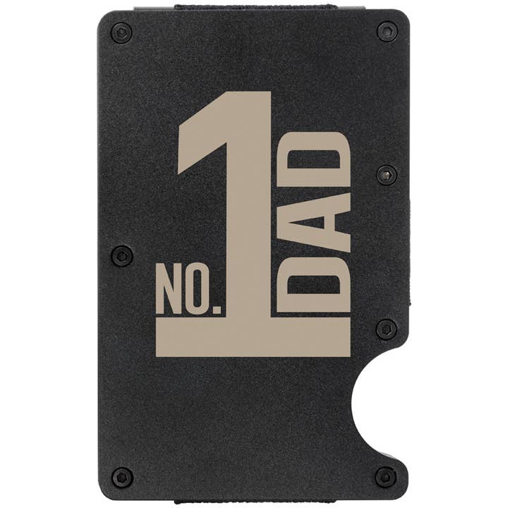 Gift & Garden by Carson - Wholesale Wallet - Men's - "No. 1 Dad" Rugged Wallet