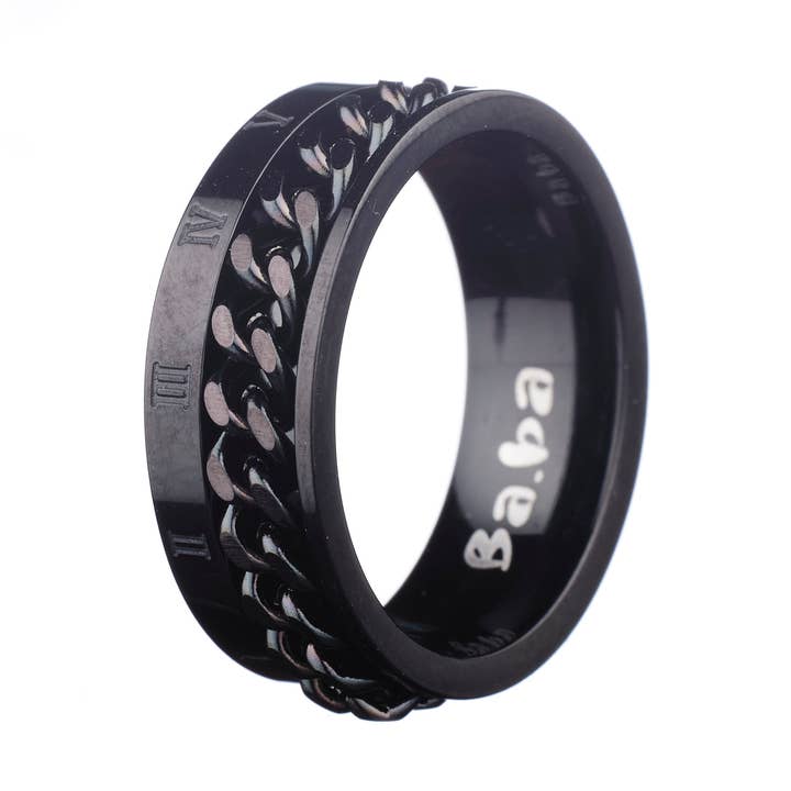 Sort gaffelring for engroshandel hos Bastille Baobab