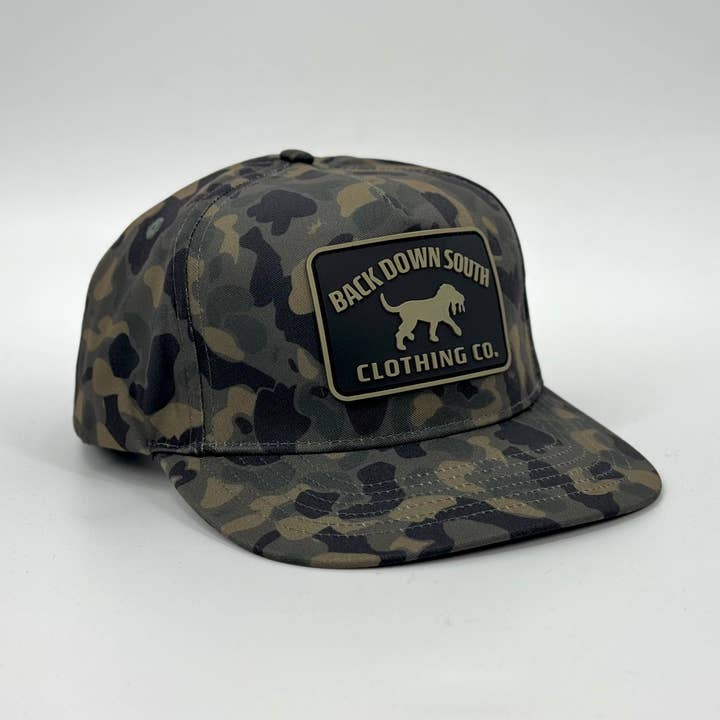 Greenlands Camo - SnapBack pour la vente par Back Down South Clothing