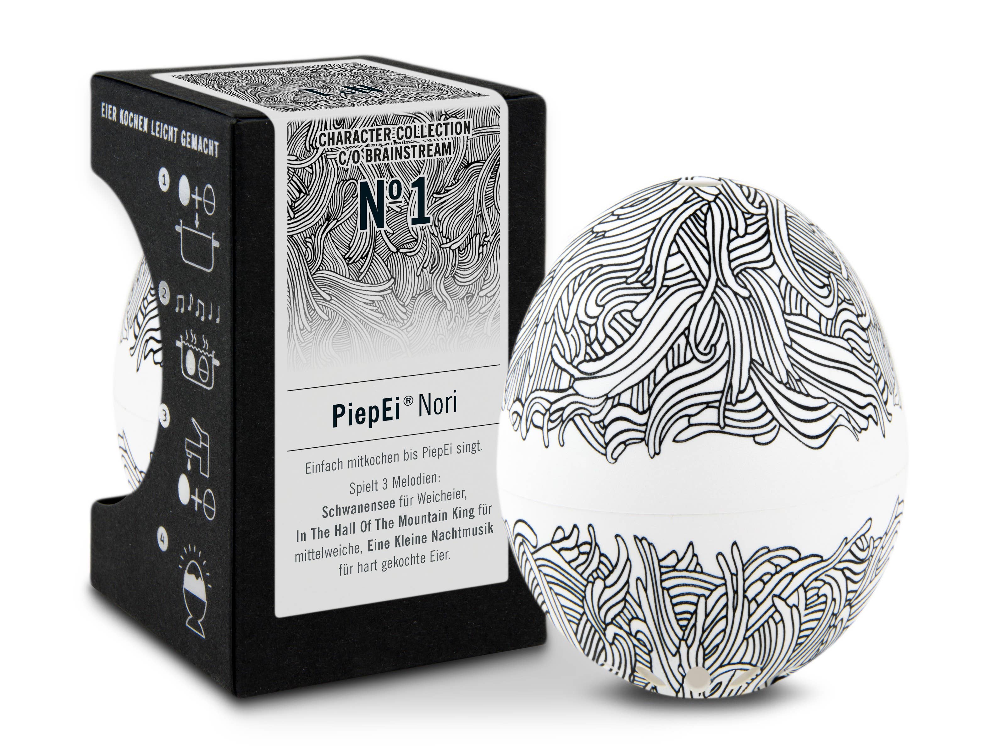 Brainstream - Vendita all'ingrosso Timer - PiepEi Nori della Character Collection - Timer intelligente per uova0