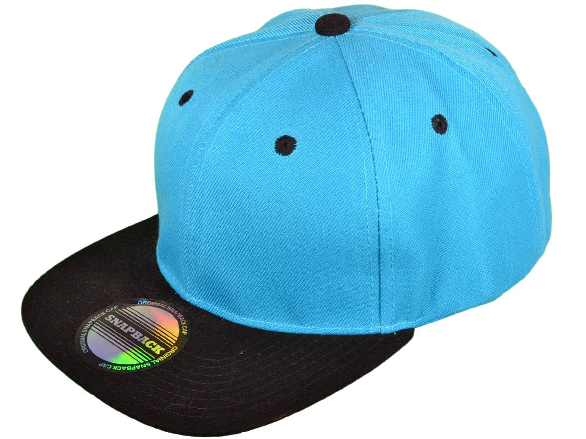 Buck Wholesale - Vente Casquette à visière plate – unisexe - Casquettes snapback unies à visière plate style vintage21