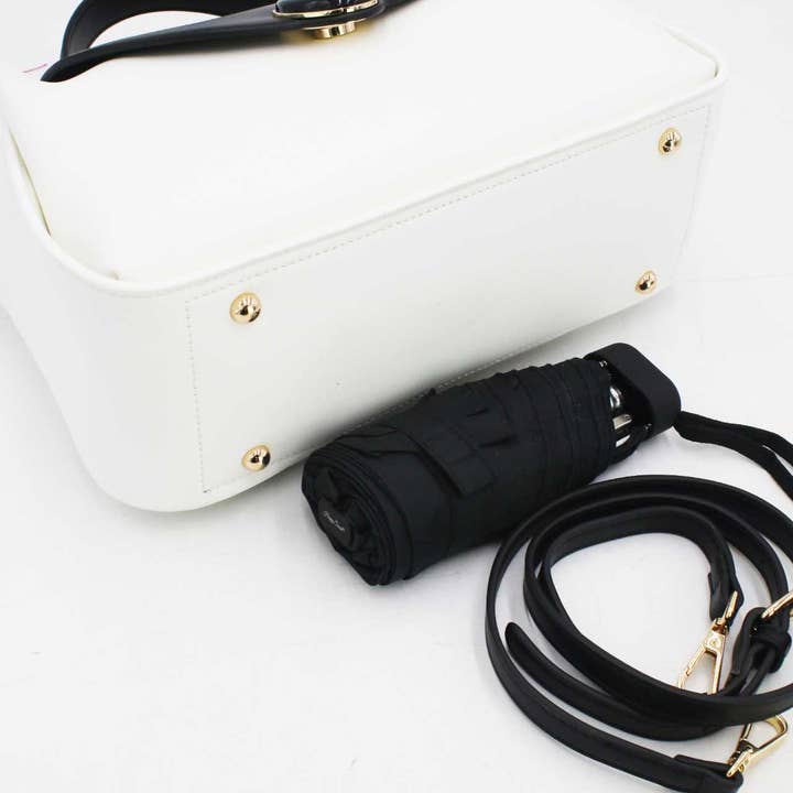 Tom&Eva (F.D.M diffusion) - Vente Sac à main avec poignée sur le dessus – femme - Sac à Main Fermoir Boucle de Fer à Cheval-691319