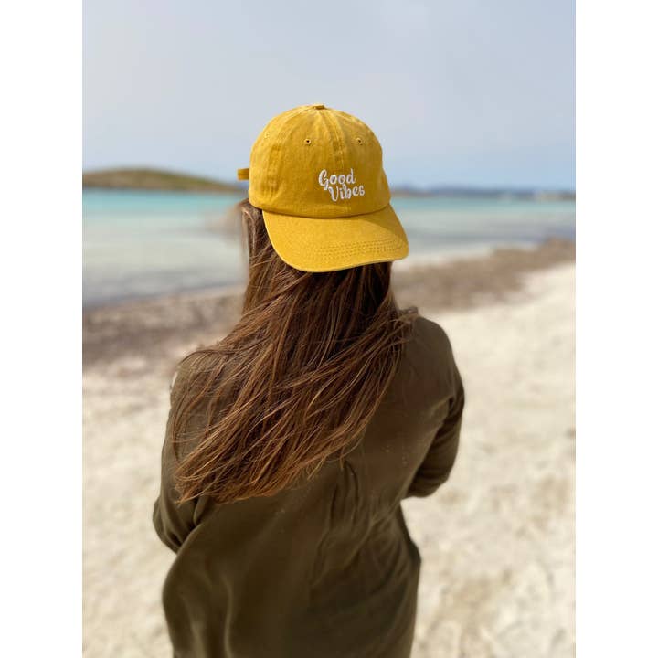 PEGADA SOCKS - Wholesale Baseball Cap - Unisex - GOOD VIBES CAP7