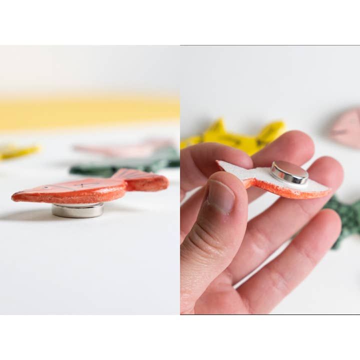 Matilde Horta - Wholesale Magnet - Fish - Handmade Ceramic Magnets1