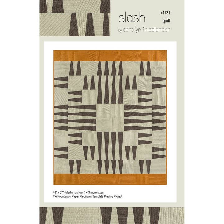 Carolyn Friedlander - Wholesale Quilt - Slash Quilt Pattern