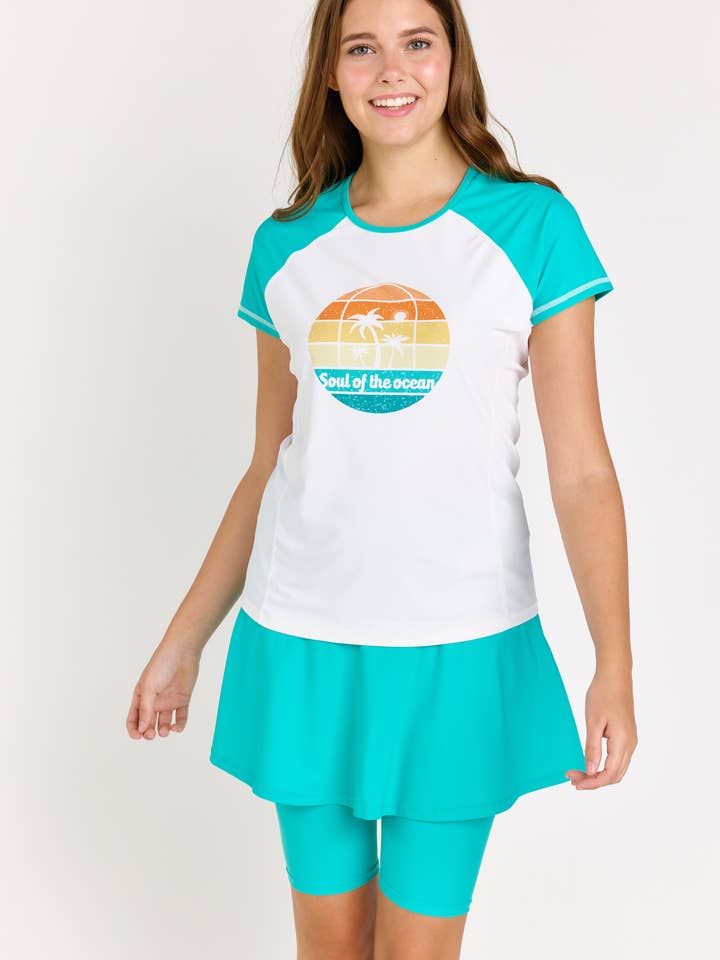 Calypsa - Wholesale Swim Top - Women's - Loose Fit Adele Swim Top21