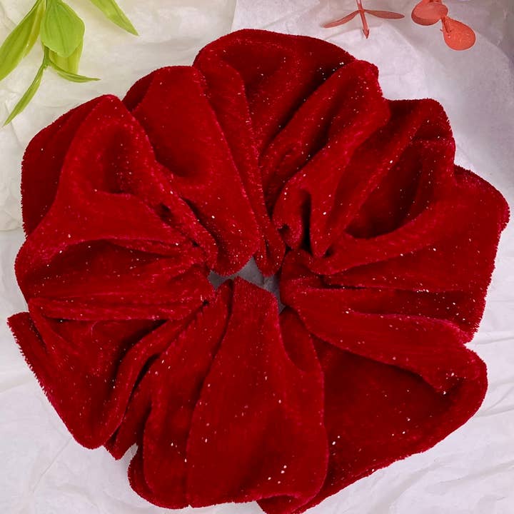 BYREN | ÉLINE L'ATELIER - Wholesale Hair Accessories Set - Women's - Satin Effect Elastic Scrunchies FQ82M