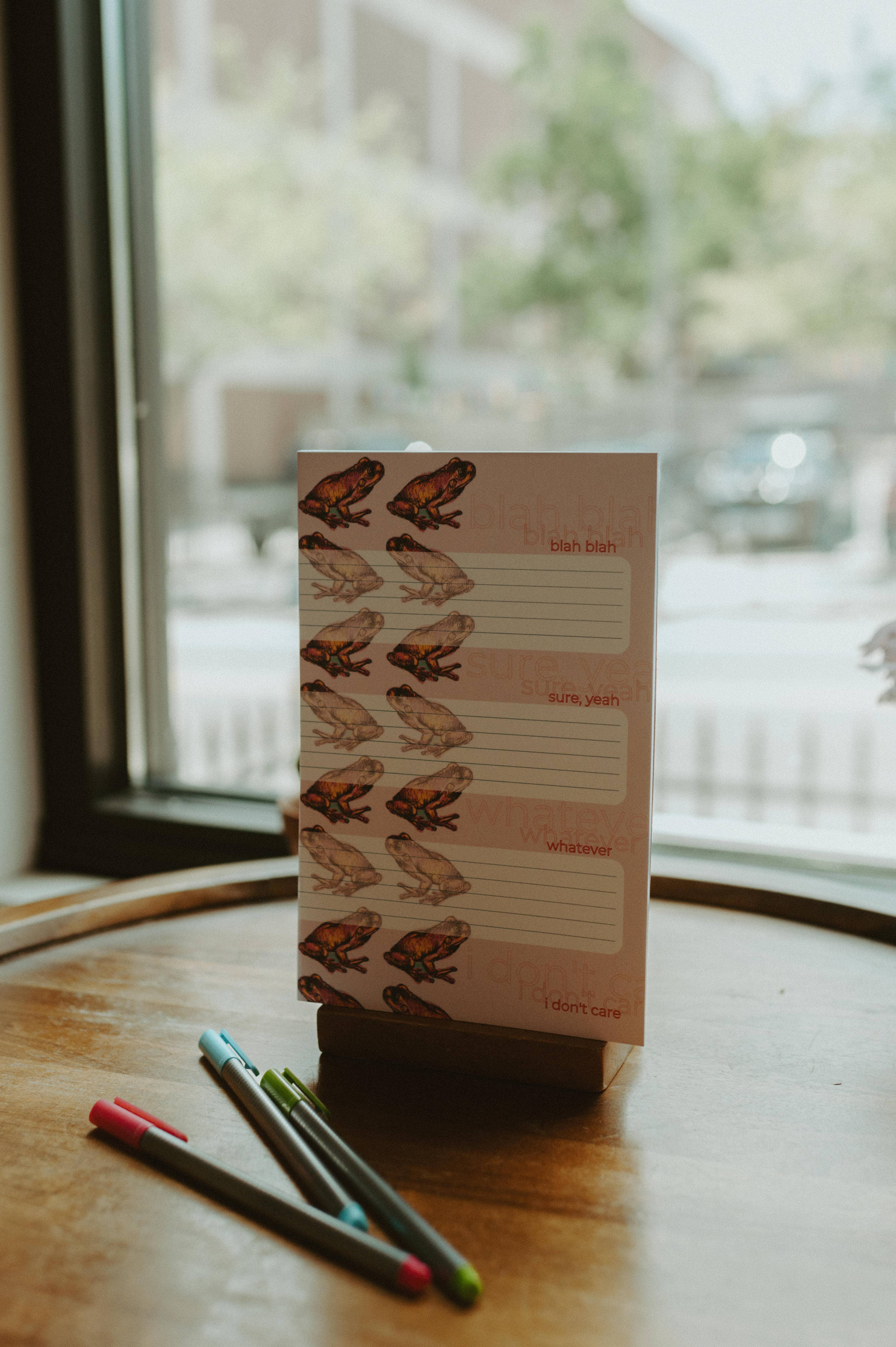 BrickandBarley - Wholesale Notepad - Blah Blah Blah, Sure Yeah, Whatever, I Don't Care Notepad1