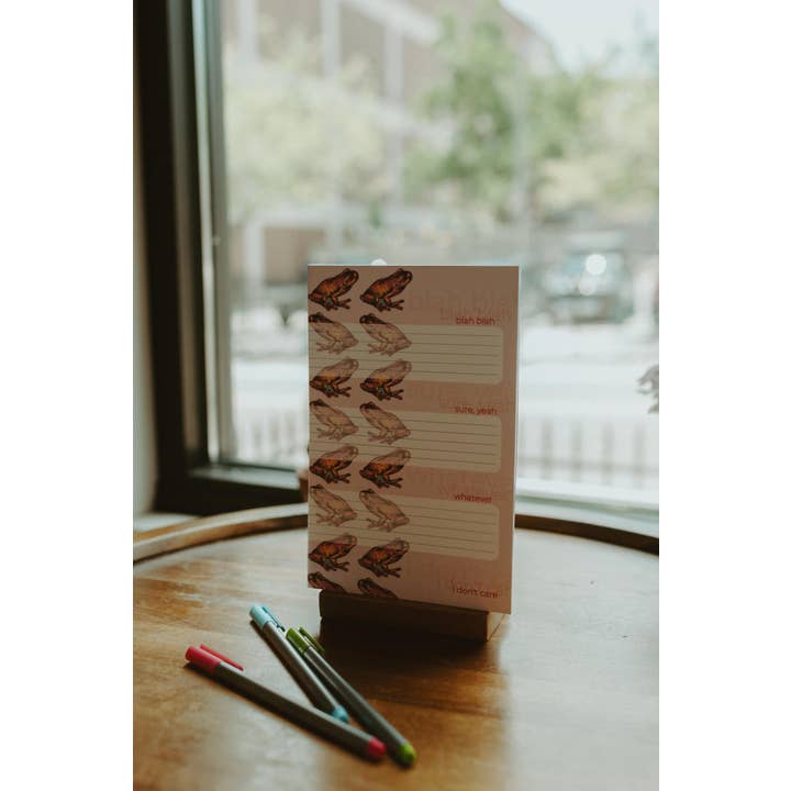 BrickandBarley - Wholesale Notepad - Blah Blah Blah, Sure Yeah, Whatever, I Don't Care Notepad1