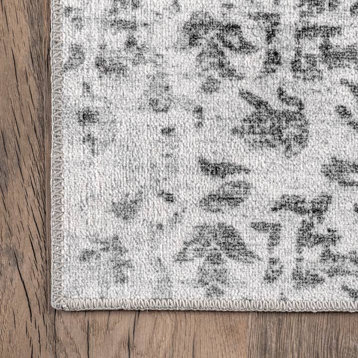 Ivory Bess Persian Vintage Machine Washable Area Rug for wholesale on Faire