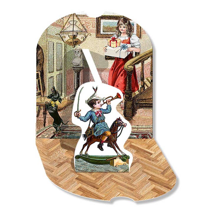 Alison Gardiner Designs - Wholesale Advent Calendar - Nostalgic Christmas House Traditional Advent Calendar