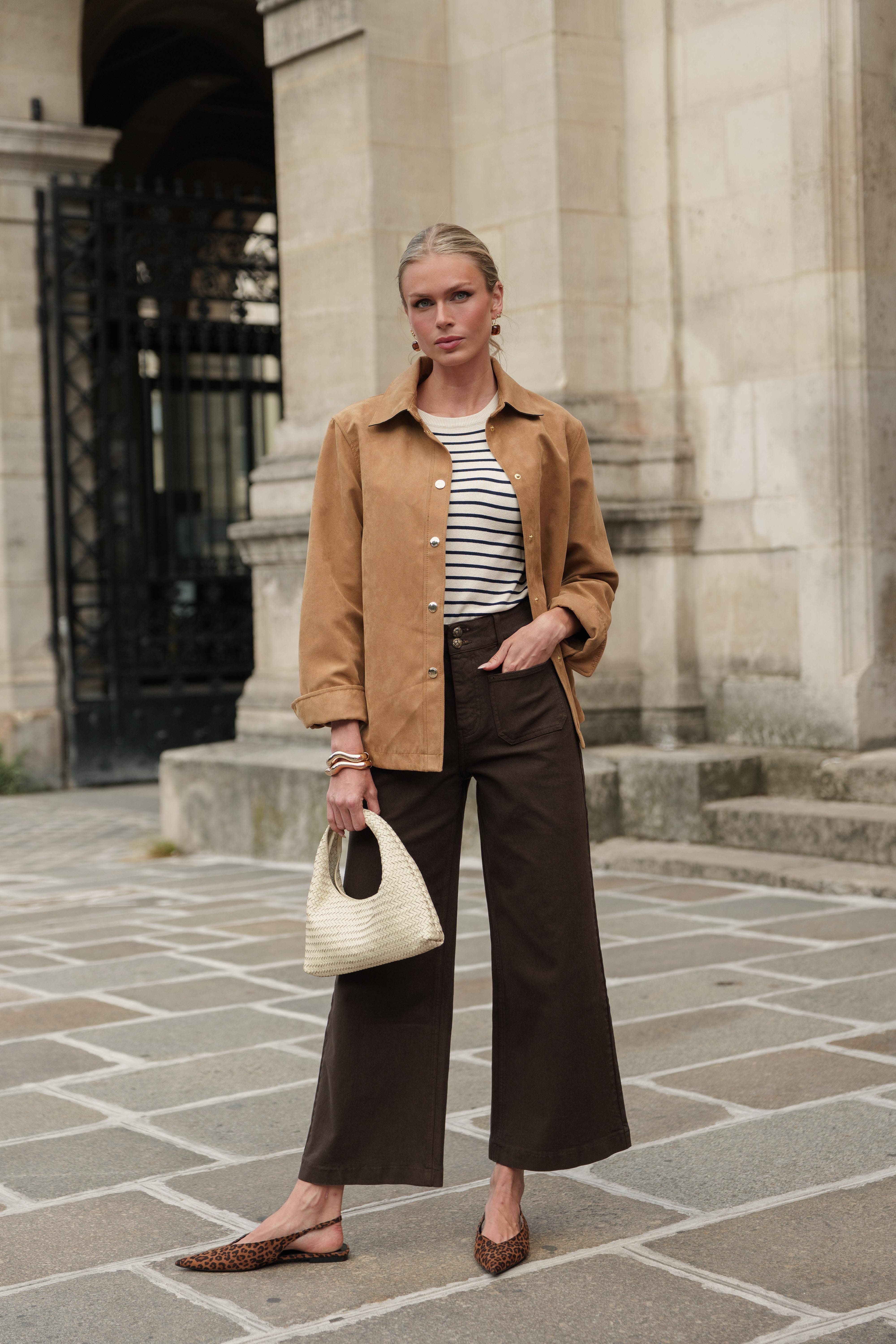 Oraije Paris - Vendita all'ingrosso Jeans - Donna - Jean Violette a campana14