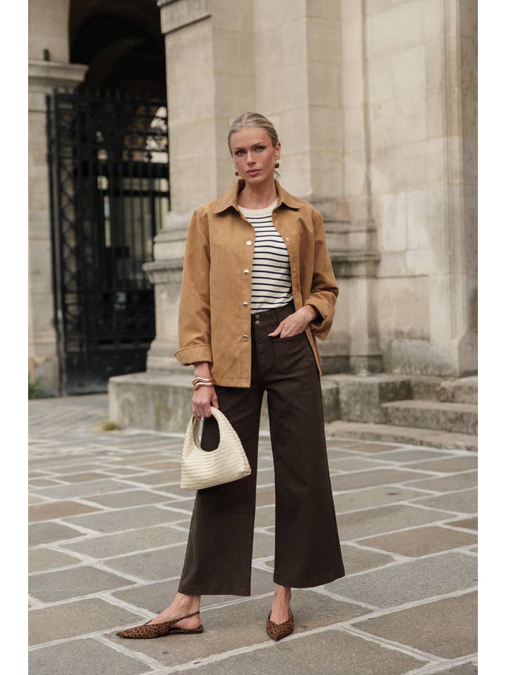 Oraije Paris - Vendita all'ingrosso Jeans - Donna - Jean Violette a campana14