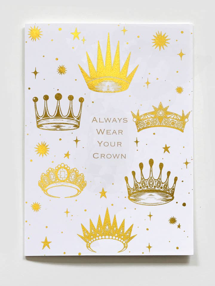 Tarjeta - Lleva siempre tu corona - Celestial para venta al por mayor de A Gift From The Gods