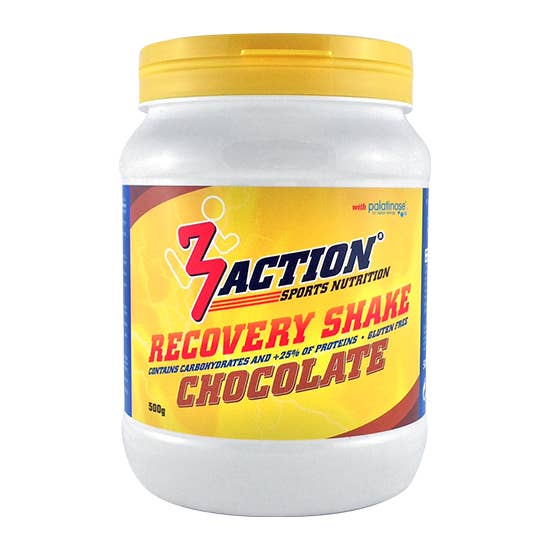 3Action Sports Nutrition – wholesale Protein/superfood powder – 3ACTION RECOVERY SHAKE 500G CHOCOLATE1