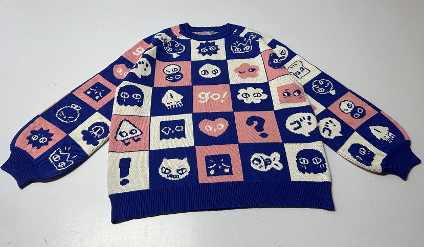 Karepango – Engroshandel Pullover - Unisex – SHINYUU: Tykt strikket jacquard-pullover4