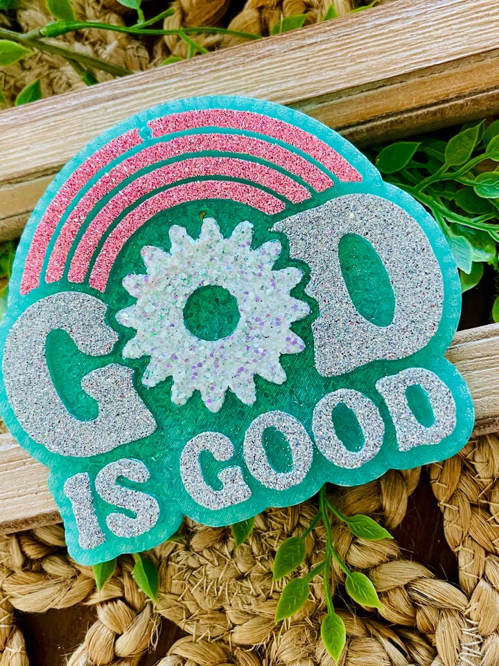 God is Good Car Freshie for wholesale by Stay Fresh’ies Air Fresheners