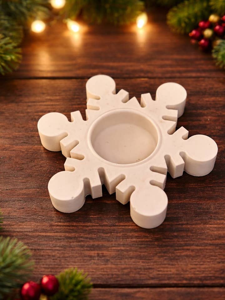 Snefnug Fyrfadsstage for engroshandel hos Solace in Flame