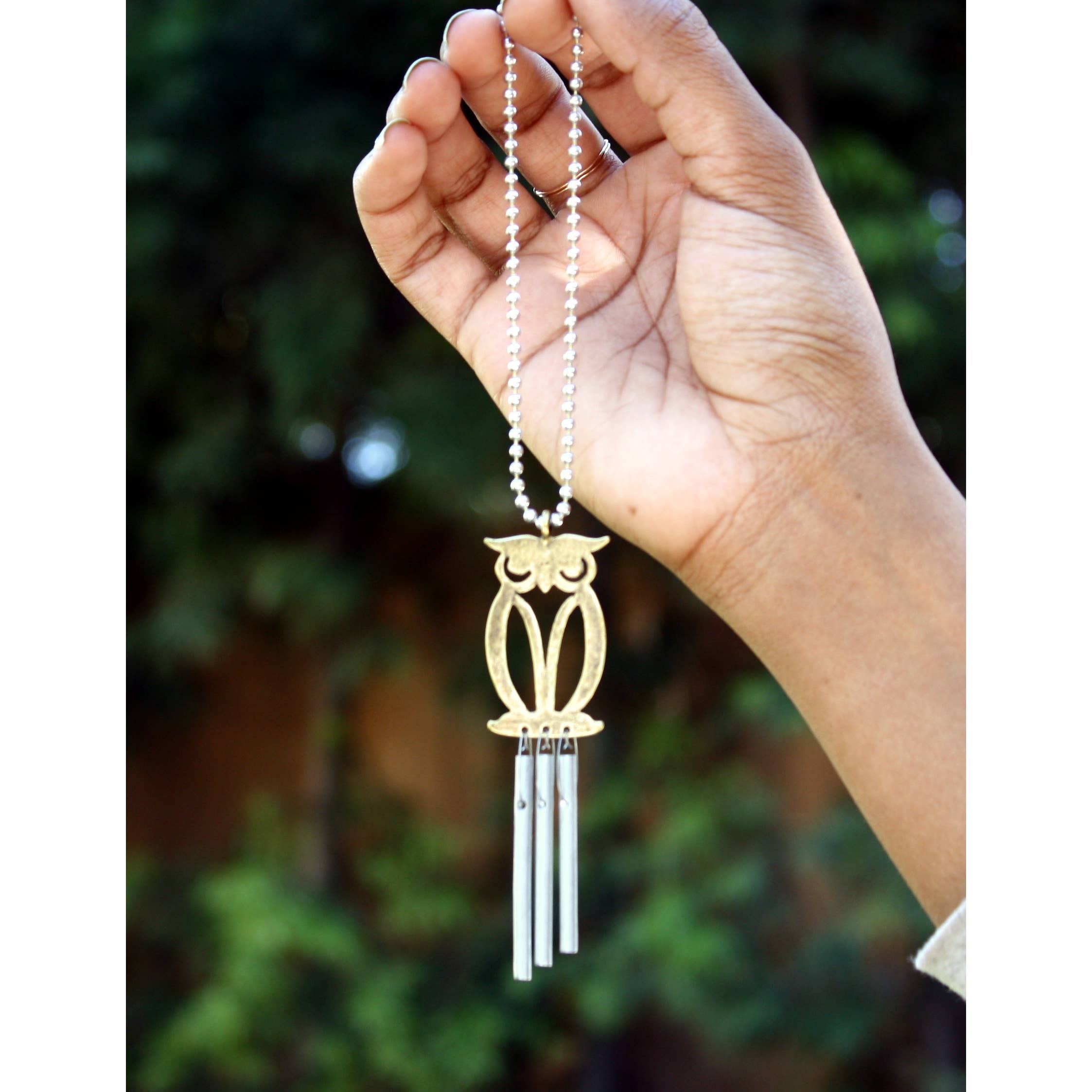 Jacob's Musical Chimes - Wholesale Car Decorative Charm - Unisex - Jacob's Musical Car Charm Chime, Owl1