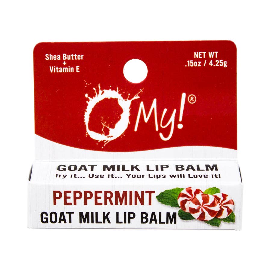 O My! Bath and Body - Wholesale Lip Balm - O My! Goat Milk Lip Balm - Single Pack | Shea Butter and Vit4
