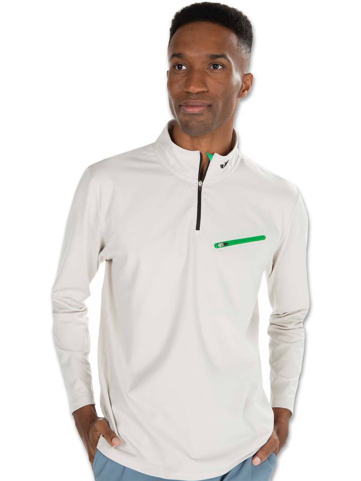 Beyond Pocket Quarter Zip | Divine Graphene™ for wholesale by WYLD1