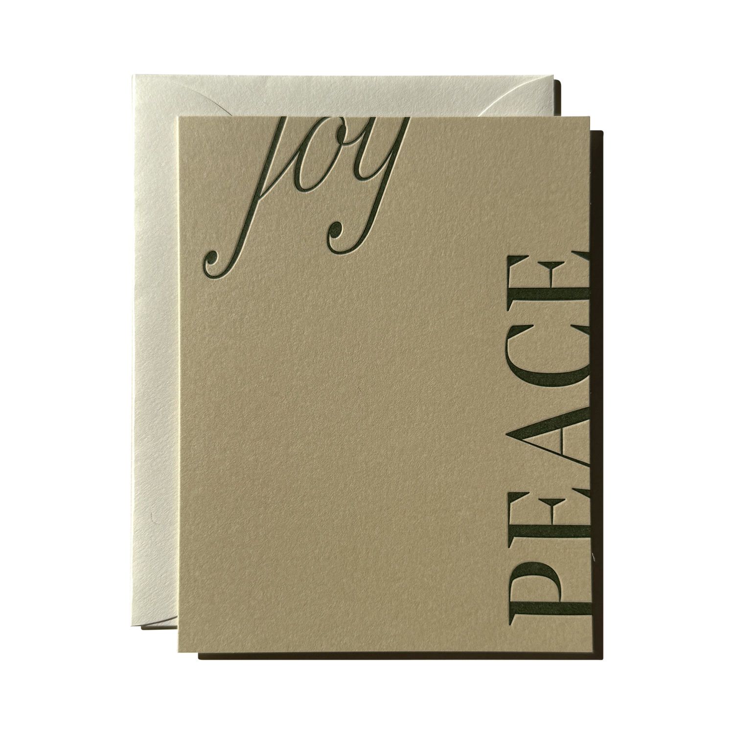 Jaymes Paper – wholesale Season’s Greetings card – Joy & Peace No. 432