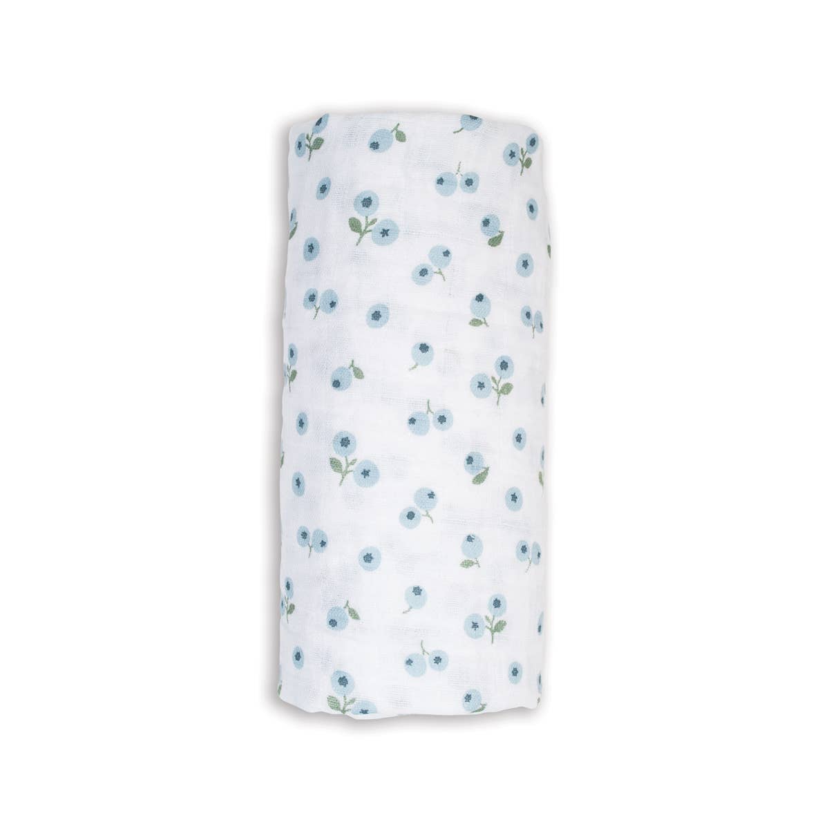 Lulujo Baby - Wholesale Swaddle - Baby - Muslin Cotton Swaddle Blanket  - Blueberries1