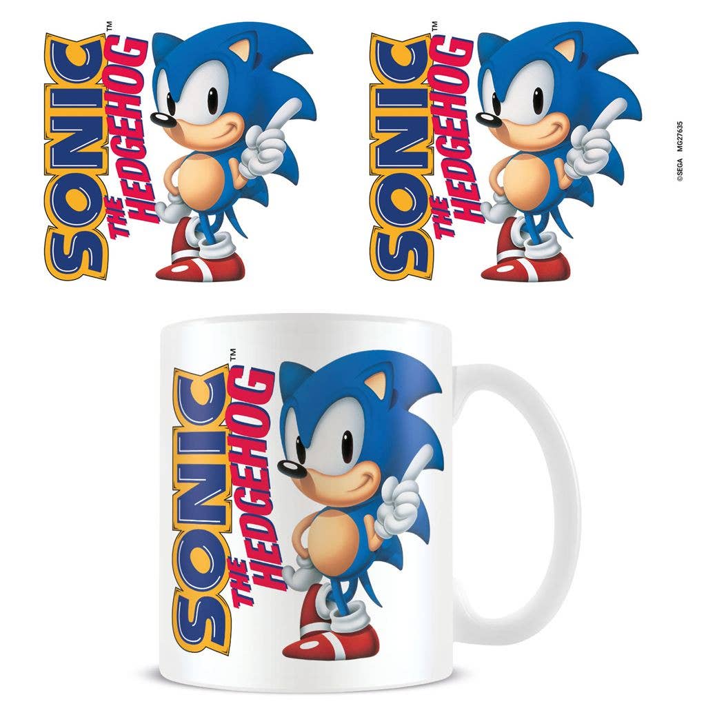 Pyramid International - Wholesale Koffiemok - Sonic The Hedgehog (klassiek gaming-icoon) 11oz/315 ml0