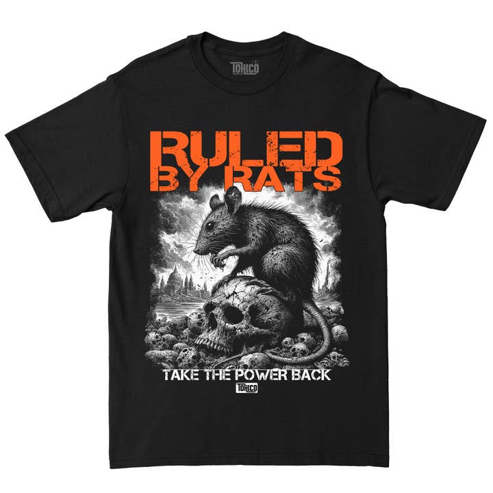 Ruled By Rats Tee for wholesale by Toxico