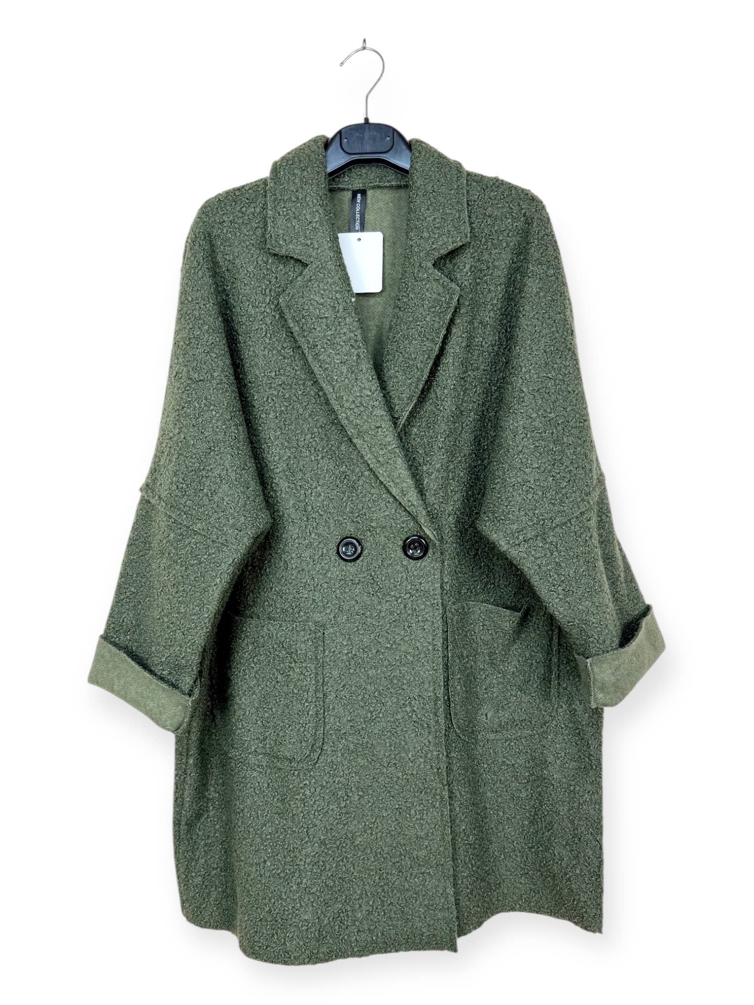 Lucky Nana - Wholesale Coat - Women's - AH 20803 - Double-Breasted Coat8