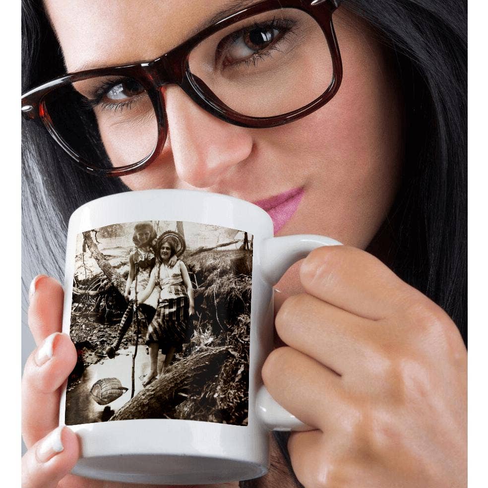 3dRose - Wholesale Coffee Mug - 3dRose, Trout Fishing Sepia tone, Mug9