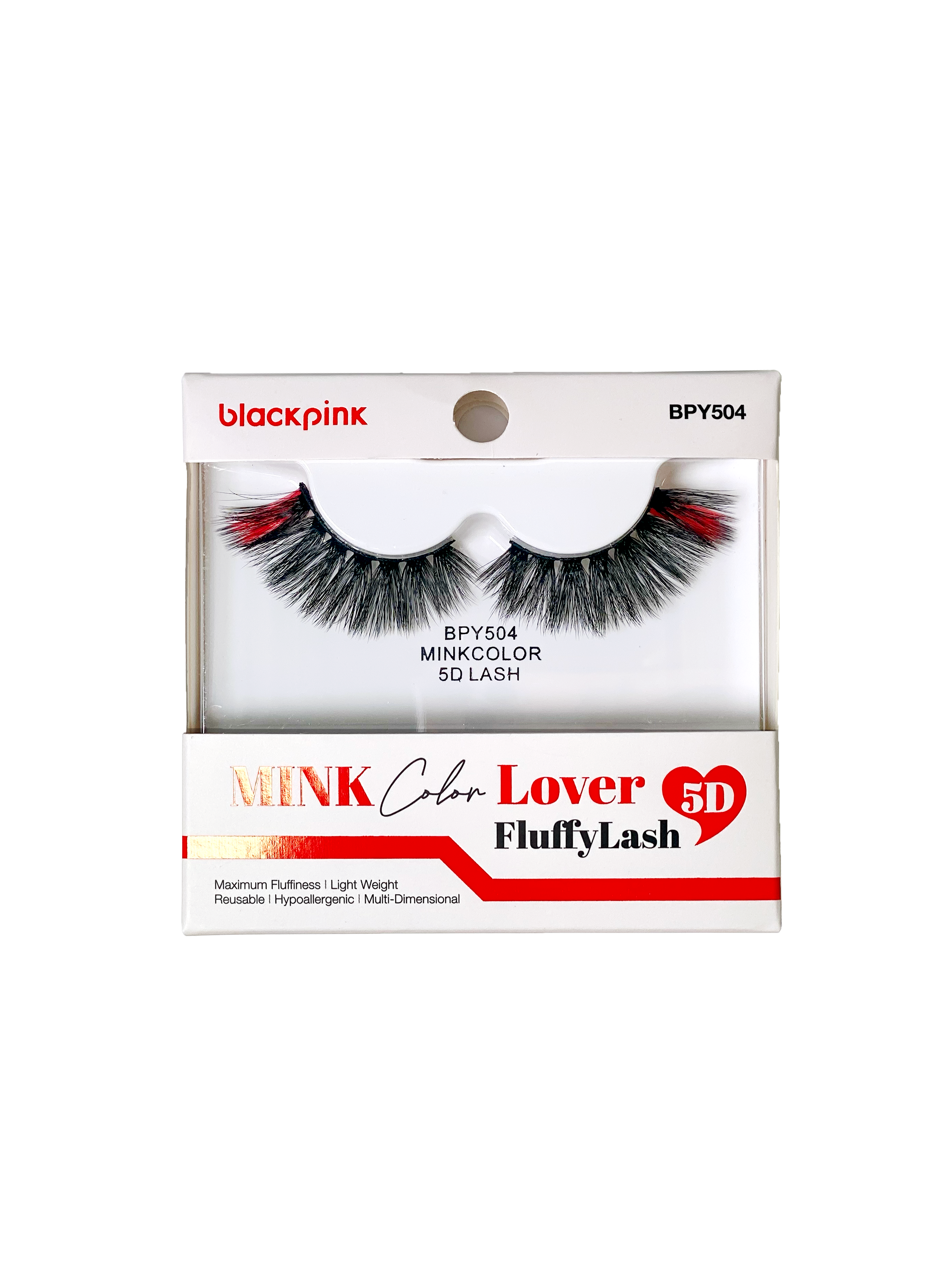 SM Beauty LLC - Wholesale False/Fake Eyelashes - Blackpink - 5D Mink Color Lover Fluffy Lash3