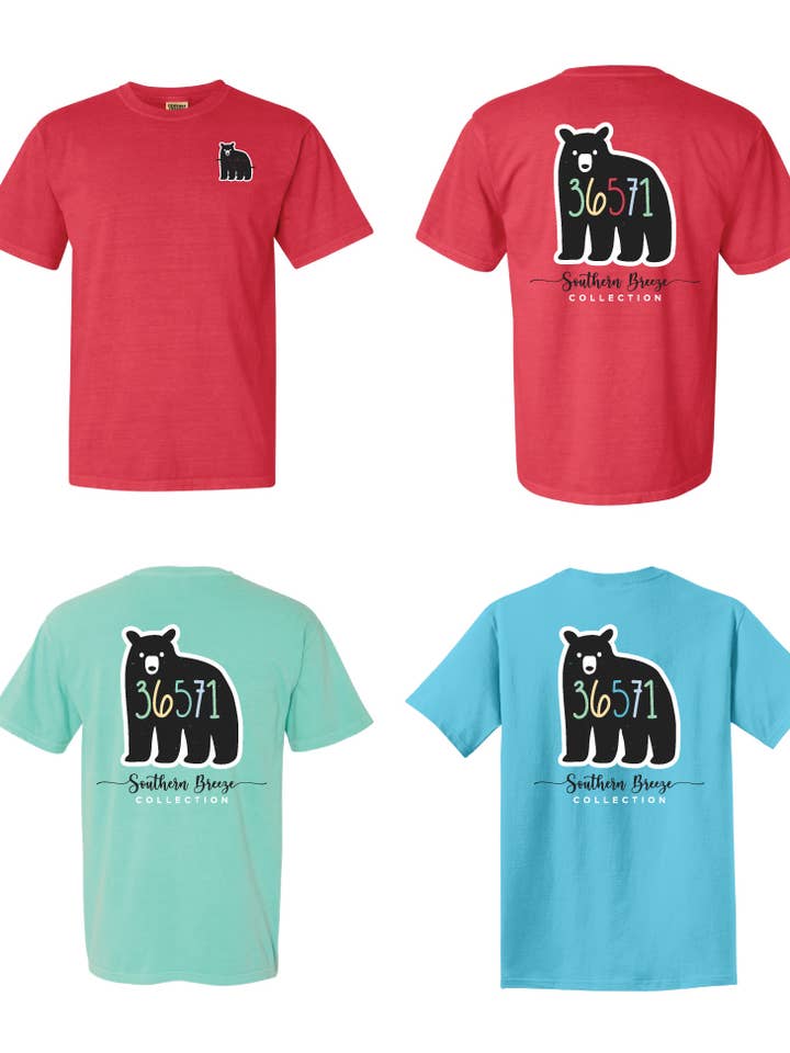 Southern Breeze Saraland Bear for wholesale by Coastal Breeze Tees