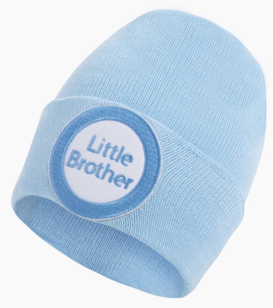 www.ilybean.com - Wholesale Newborn/Knit Hat - Baby - WHITE LITTLE BROTHER4