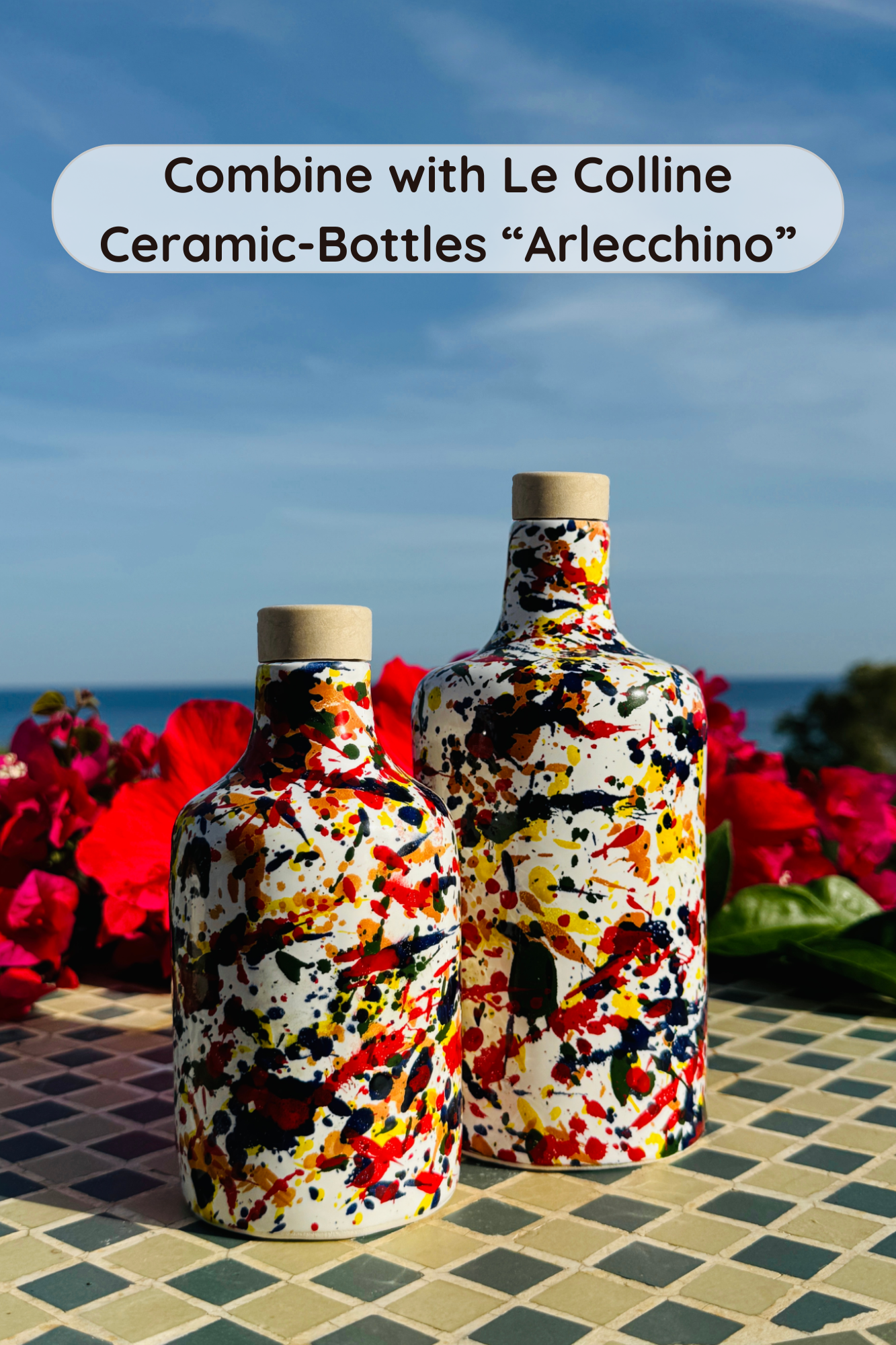 Le Colline UG - Wholesale Drink Lids - Pourer cap lid for ceramic bottles Ø21mm3