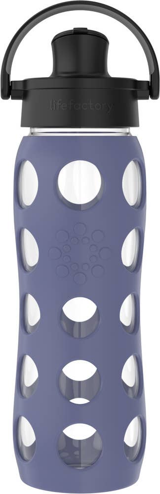 Lifefactory - Wholesale Water Bottle - 22oz Glass Water Bottle Active Cap8