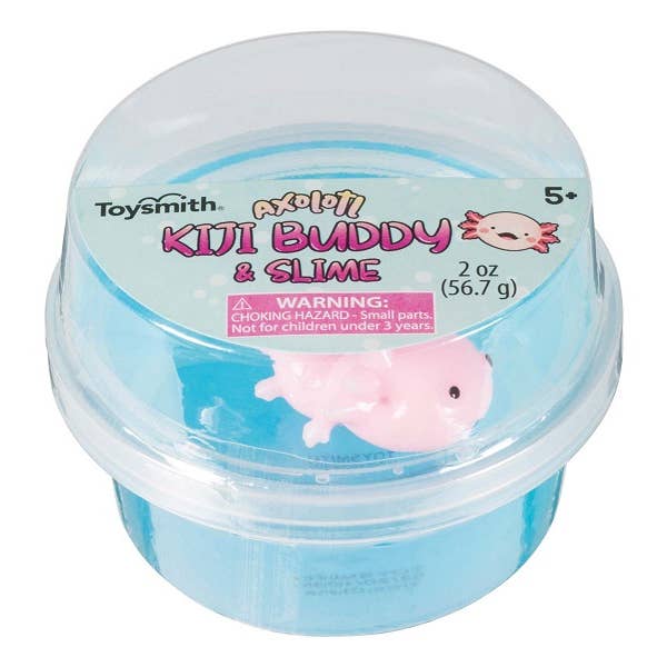Toysmith - Wholesale Putty/Slime - Kids - Kiji Buddy Axolotl Slime