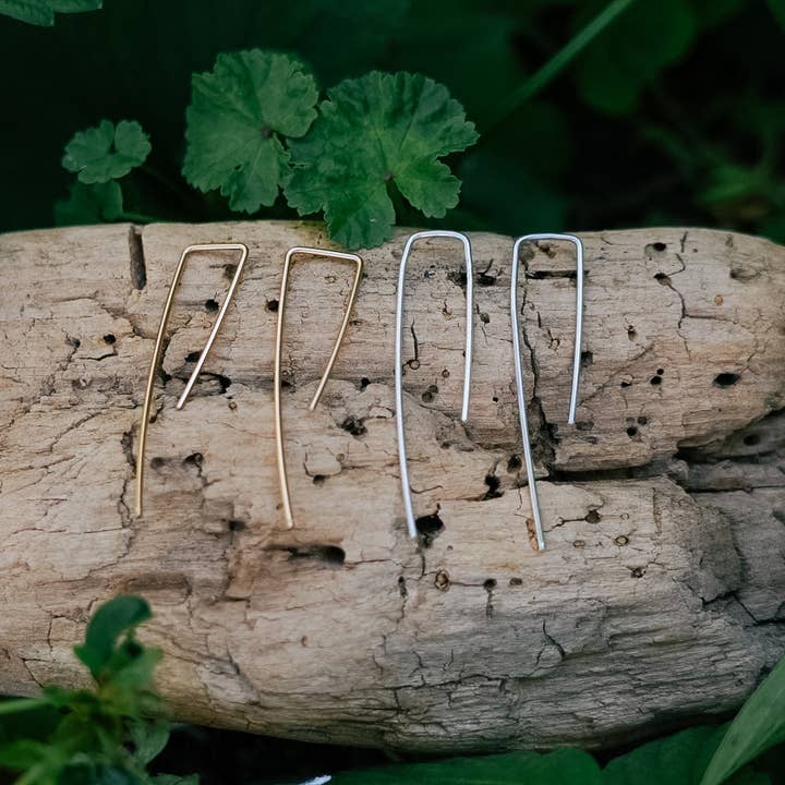 Mesa Earrings (Made to Order) for wholesale by Crooked Trails Silver