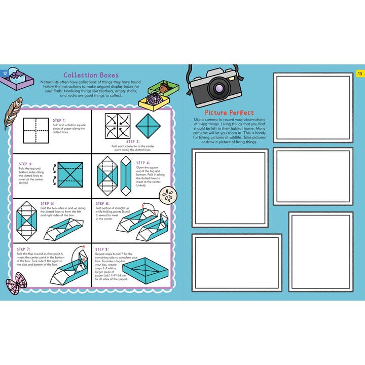 Peter Pauper Press - Wholesale Coloring & Activity Book - Kids & Baby - The Nature Explorer's Activity Book5