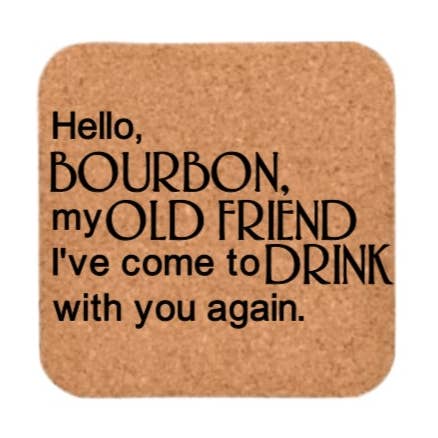 B4homemade, LLC - Wholesale Coasters - Whiskey Drinkers Cork Coaster Collection8