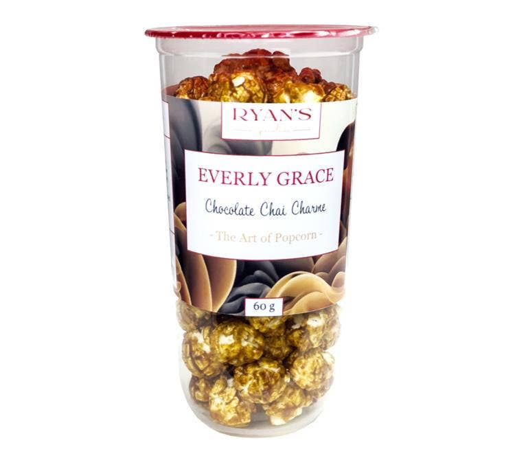 Everly Grace - Vente Pop-corn - Cup de popcorn au charme chocolat chai 60 g0
