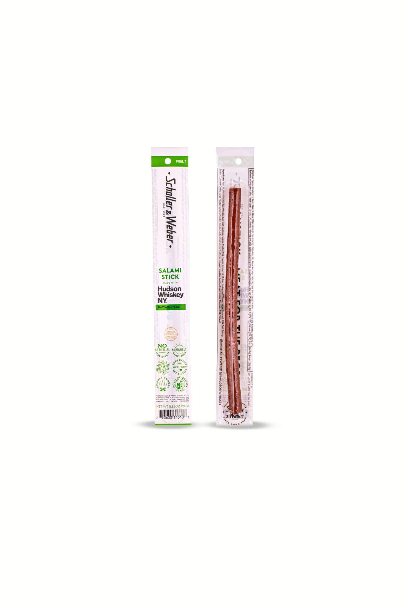 Schaller & Weber - Wholesale Salami - Salami Stick - Hudson Whiskey - Case of 80 Sticks2