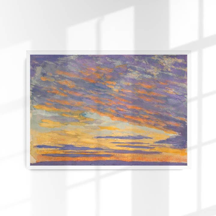 Study of clouds, Rome, Italy by Francis Augustus Lathrop II for wholesale by Patroa Studio