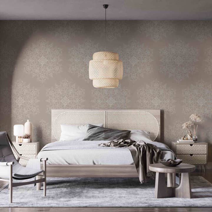 Coconut & Soul – wholesale Wallpaper – Wallpaper Bohemian Mandala 3m Stripe